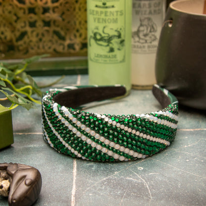 Wizardry Headband - Emerald Green
